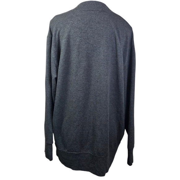 Athleta Dark Gray V-Neck Sweater Size L - Picture 3 of 5